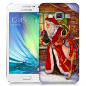 Skal till Samsung Galaxy A7 - Jultomte och ren