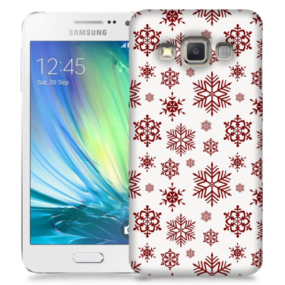 Skal till Samsung Galaxy A7 - Mönster - Flakes
