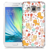 Skal till Samsung Galaxy A7 - Mönster - Kattunge