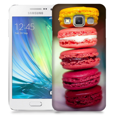 Skal till Samsung Galaxy A7 - Macarons - Rosa