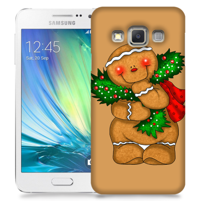 Skal till Samsung Galaxy A7 - Pepparkaksgubbe