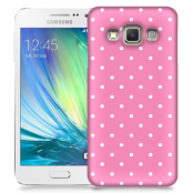 Skal till Samsung Galaxy A7 - Polka - Lila