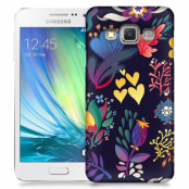 Skal till Samsung Galaxy A7 - Retro blommor