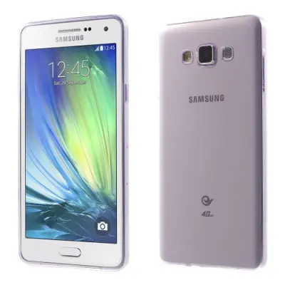 Ultra-Thin 0.6mm Flexicase Skal till Samsung Galaxy A7 - Lila