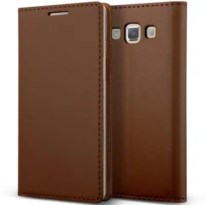 Verus Crayon Plånboksfodral till Samsung Galaxy A7 - Brun