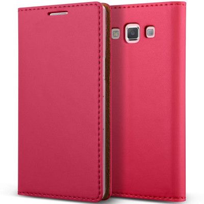 Verus Crayon Plånboksfodral till Samsung Galaxy A7 - Magenta