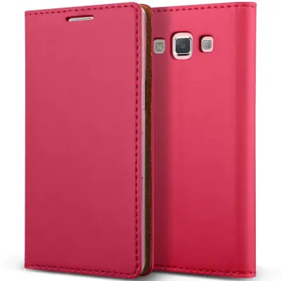 Verus Crayon Plånboksfodral till Samsung Galaxy A7 - Magenta