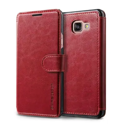 Verus Dandy Layered Plånboksfodral till Samsung Galaxy A7 2016 - Wine
