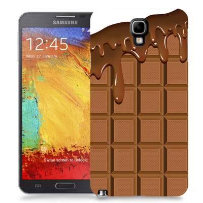 Skal till Samsung Galaxy Note 3 Neo - Choklad