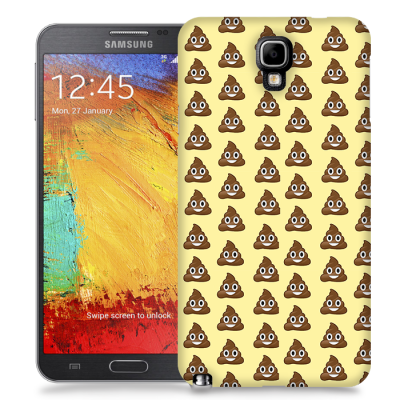 Skal till Samsung Galaxy Note 3 Neo - Emoji - Bajs