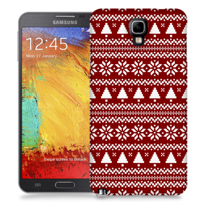 Skal till Samsung Galaxy Note 3 Neo - Juldekor - Granar