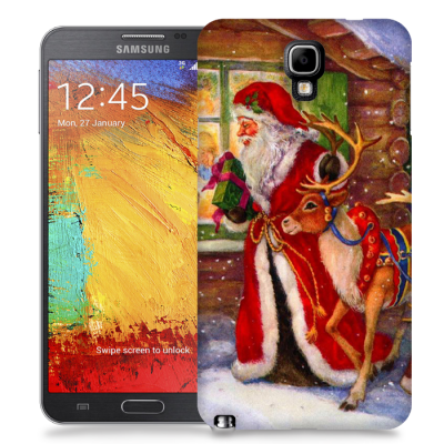 Skal till Samsung Galaxy Note 3 Neo - Jultomte och ren