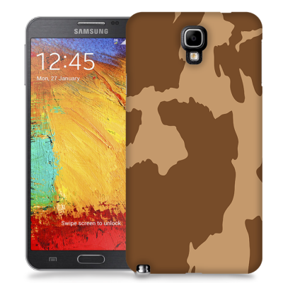 Skal till Samsung Galaxy Note 3 Neo - Kossa - Brun