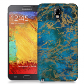 Skal till Samsung Galaxy Note 3 Neo - Marble - Blå