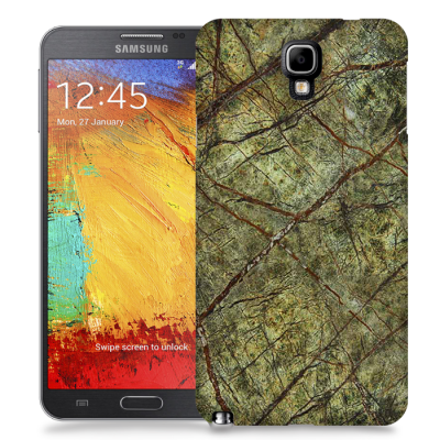 Skal till Samsung Galaxy Note 3 Neo - Marble - Grön