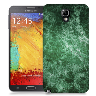 Skal till Samsung Galaxy Note 3 Neo - Marble - Grön