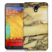 Skal till Samsung Galaxy Note 3 Neo - Marble - Gul