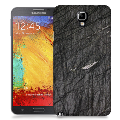 Skal till Samsung Galaxy Note 3 Neo - Marble - Svart