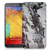 Skal till Samsung Galaxy Note 3 Neo - Marble - Vit/Svart