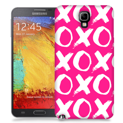 Skal till Samsung Galaxy Note 3 Neo - Xoxo - Rosa