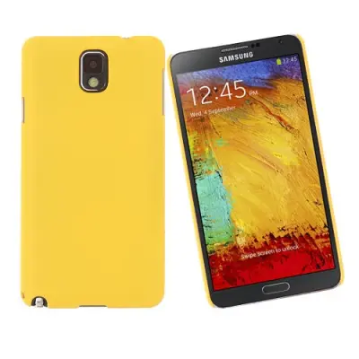 Baksidesskal till Samsung Galaxy Note 3 N9000 (Gul)