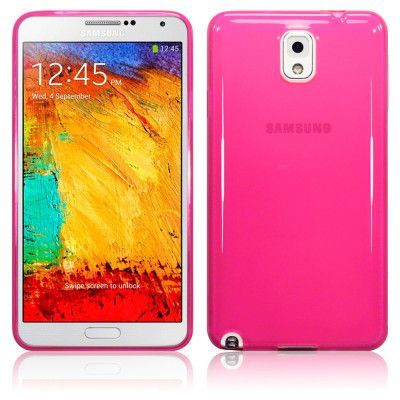 FlexiCase Skal till Samsung Galaxy Note 3 N9000 (Magenta)
