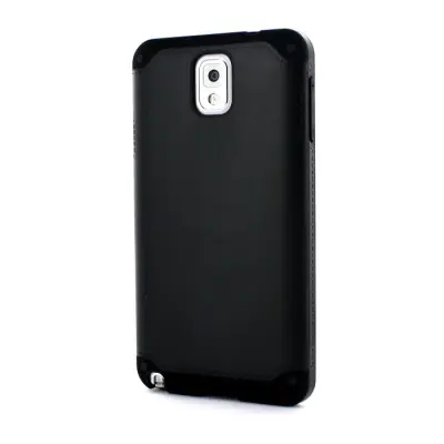 FlexiCase Skal till Samsung Galaxy Note 3 N9000 (Svart) + Skärmskydd