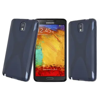 FlexiCase Skal till Samsung Galaxy Note 3 N9000 (Svart)