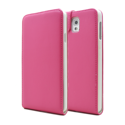 Flip mobilväska till Samsung Galaxy Note 3 N9000 (Magenta)