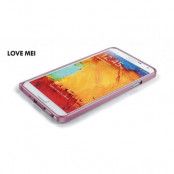 LOVE MEI 0,7mm Metal Bumper till Samsung Galaxy Note 3 -Lila