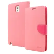 Mercury Fancy Diary Plånboksfodral till Samsung Galaxy Note 3 N9000 (Rosa)