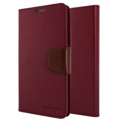 Mercury Sonata Plånboksfodral till Samsung Galaxy Note 3 - Vinröd