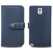 Qialino Exklusive Plånboksfodral till Samsung Galaxy Note 3 N9000 (Blå)