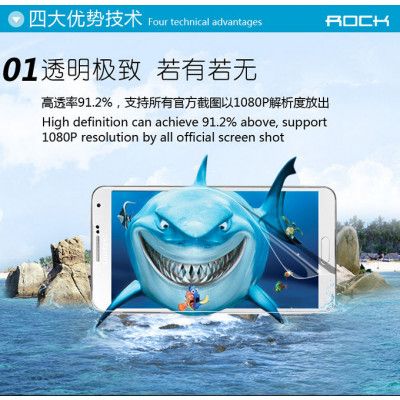 Rock Naked HD Clear Skärmskydd till Samsung Galaxy Note 3 N9000