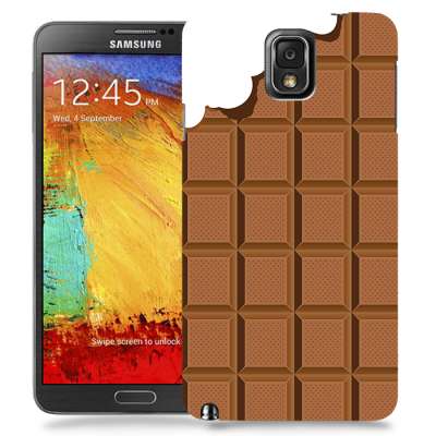 Skal till Samsung Galaxy Note 3 - Choklad