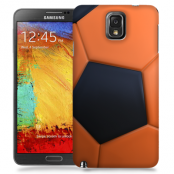 Skal till Samsung Galaxy Note 3 - Fotboll - Orange