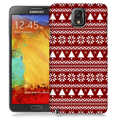 Skal till Samsung Galaxy Note 3 - Juldekor - Granar
