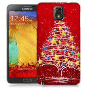 Skal till Samsung Galaxy Note 3 - Julgran - Röd
