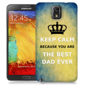 Skal till Samsung Galaxy Note 3 - Keep Calm - Best dad
