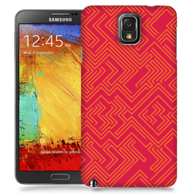 Skal till Samsung Galaxy Note 3 - Mönster - Labyrint