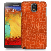 Skal till Samsung Galaxy Note 3 - Mönster - Orange