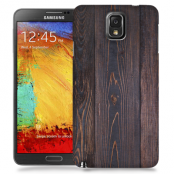Skal till Samsung Galaxy Note 3 - Mörkbetsat trä