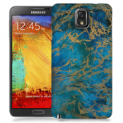 Skal till Samsung Galaxy Note 3 - Marble - Blå