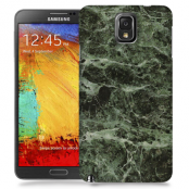 Skal till Samsung Galaxy Note 3 - Marble - Grön/Svart