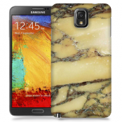 Skal till Samsung Galaxy Note 3 - Marble - Gul