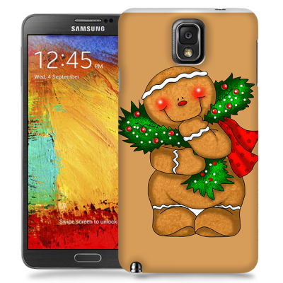Skal till Samsung Galaxy Note 3 - Pepparkaksgubbe