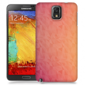 Skal till Samsung Galaxy Note 3 - Prismor - Rosa/Orange