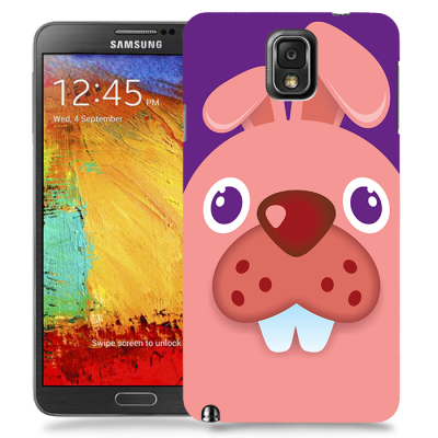 Skal till Samsung Galaxy Note 3 - Rosa kanin