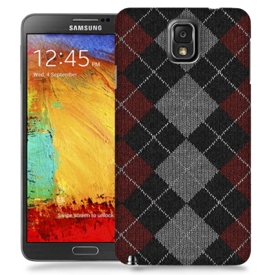 Skal till Samsung Galaxy Note 3 - Stickat - Mönster