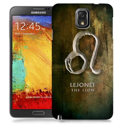 Skal till Samsung Galaxy Note 3 - Stjärntecken - Lejonet